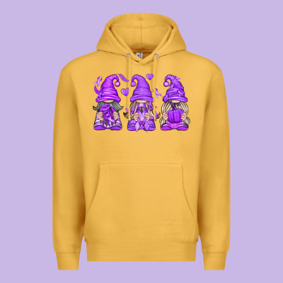 Domestic Violence Warrior Gnomes Premium Hoodie Designed By Texasbilliewilder