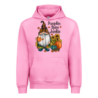 Fuchsia Pink pumpkin spice junkie Urban Hoodie - RanaPortraitStore