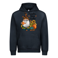 Navy pumpkin spice junkie Urban Hoodie - RanaPortraitStore
