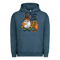 Pigment Midnight Navy pumpkin spice junkie Urban Hoodie - RanaPortraitStore