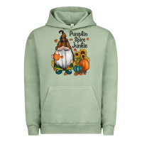 Pigment Oil Green pumpkin spice junkie Urban Hoodie - RanaPortraitStore