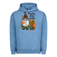 Pigment Pebble Blue pumpkin spice junkie Urban Hoodie - RanaPortraitStore