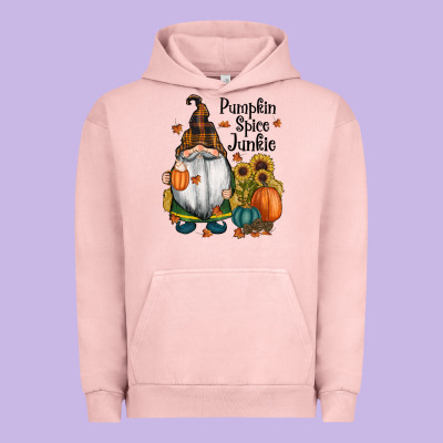 Pumpkin Spice Junkie Urban Hoodie Designed By Ranaportraitstore