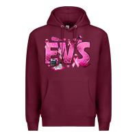 Burgundy Environmental Services Breast Cancer Premium Hoodie - texasbilliewilder