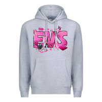 Heather Grey Environmental Services Breast Cancer Premium Hoodie - texasbilliewilder