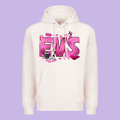 Environmental Services Breast Cancer Premium Hoodie Designed By Texasbilliewilder