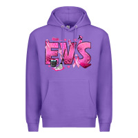 Purple Environmental Services Breast Cancer Premium Hoodie - texasbilliewilder