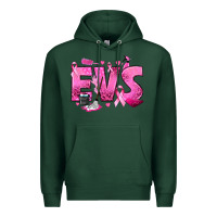 Sports Green Environmental Services Breast Cancer Premium Hoodie - texasbilliewilder