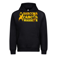 Black Sarcoma Cancer Warrior Urban Hoodie - texasbilliewilder