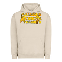 Pigment French Oak Sarcoma Cancer Warrior Urban Hoodie - texasbilliewilder