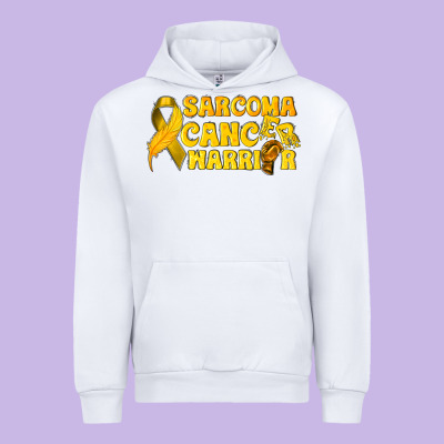 Sarcoma Cancer Warrior Urban Hoodie Designed By Texasbilliewilder