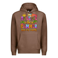 Chestnut take me where summer never ends Premium Hoodie - Zillion Design Studio