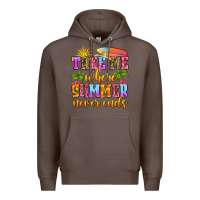 Coffee take me where summer never ends Premium Hoodie - Zillion Design Studio