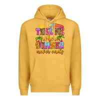 Mustard take me where summer never ends Premium Hoodie - Zillion Design Studio