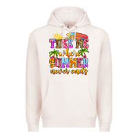 Pale Pink take me where summer never ends Premium Hoodie - Zillion Design Studio