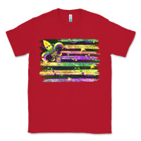 Red mardi gras Classic Tee - FaDigitalArtStudio