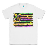 White mardi gras Classic Tee - FaDigitalArtStudio