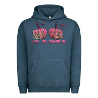 Pigment Midnight Navy Save The Pumpkins Urban Hoodie - texasbilliewilder