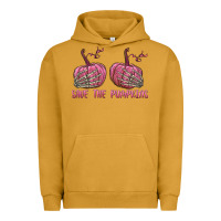 Pigment Peanut Butter Save The Pumpkins Urban Hoodie - texasbilliewilder