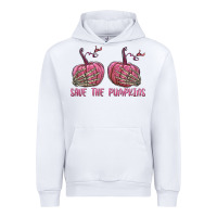 White Save The Pumpkins Urban Hoodie - texasbilliewilder