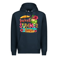 Navy sweet summer time Premium Hoodie - Zillion Design Studio