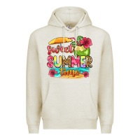 Oatmeal Heather sweet summer time Premium Hoodie - Zillion Design Studio