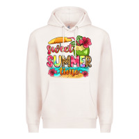 Pale Pink sweet summer time Premium Hoodie - Zillion Design Studio
