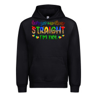 Black let's get one thing straight i'm not Urban Hoodie - Zillion Design Studio