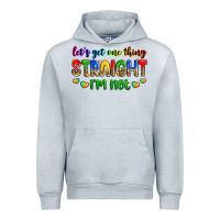 Heather Grey let's get one thing straight i'm not Urban Hoodie - Zillion Design Studio