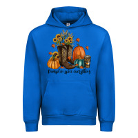 Cobalt pumpkin spice everything Urban Hoodie - RanaPortraitStore
