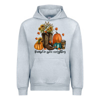 Heather Grey pumpkin spice everything Urban Hoodie - RanaPortraitStore