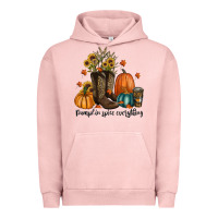 Pigment Salmon pumpkin spice everything Urban Hoodie - RanaPortraitStore