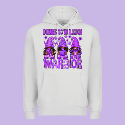Domestic Violence Warrior Afro Gnomes Premium Hoodie Designed By Texasbilliewilder