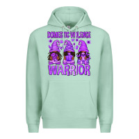 Seafoam Domestic Violence Warrior Afro Gnomes Premium Hoodie - texasbilliewilder