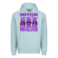 Blue Mist Domestic Violence Warrior Afro Gnomes Premium Hoodie - texasbilliewilder