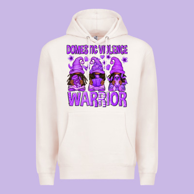 Domestic Violence Warrior Afro Gnomes Premium Hoodie Designed By Texasbilliewilder
