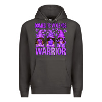 Smoke Domestic Violence Warrior Afro Gnomes Premium Hoodie - texasbilliewilder