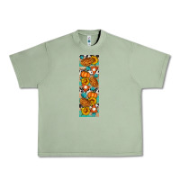 Oil Green Fall Pie Urban Heavy Tee - Artiststas
