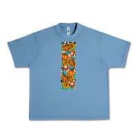 Pebble Blue Fall Pie Urban Heavy Tee - Artiststas