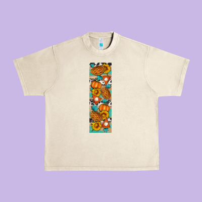 Fall Pie Urban Heavy Tee Designed By Artiststas