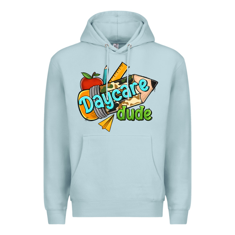 Daycare Dude Premium Hoodie by RanaPortraitStore | Teevron