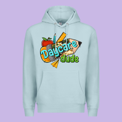 Daycare Dude Premium Hoodie Designed By Ranaportraitstore