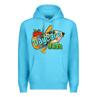 Ocean Blue daycare dude Premium Hoodie - RanaPortraitStore
