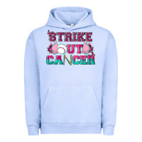 Pigment Grape Ice Strike Out Cancer Baseball Urban Hoodie - texasbilliewilder