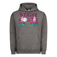 Pigment Tornado Strike Out Cancer Baseball Urban Hoodie - texasbilliewilder