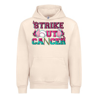 Sandshell Strike Out Cancer Baseball Urban Hoodie - texasbilliewilder
