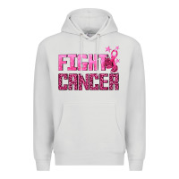 Dove Grey Fight Cancer Premium Hoodie - texasbilliewilder
