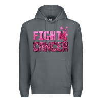 Rock Fight Cancer Premium Hoodie - texasbilliewilder