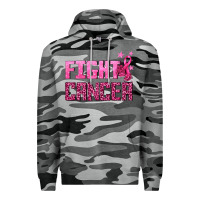 Slate Camo Fight Cancer Premium Hoodie - texasbilliewilder