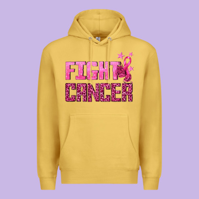 Fight Cancer Premium Hoodie Designed By Texasbilliewilder